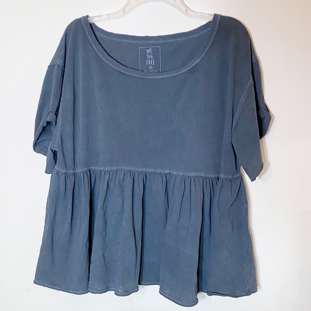 We the Free Peplum Top